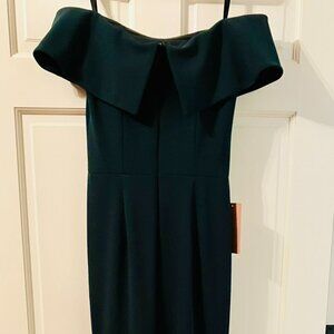 BHLDN formal gown, emerald green, size 4,  NWT